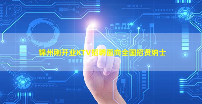 锦州刚开业KTV招聘面向全国招贤纳士